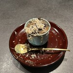 緒乃 - ポルチーニ茶碗蒸し 白黒トリュフ