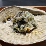 緒乃 - 鮑 (淡路島) リゾット