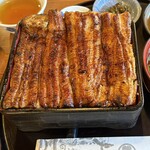 髙橋屋 杉戸本店 - 特上うな重御膳　ご飯大盛り（5050円）