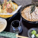関ヶ原 そば処 幸山 - 天ざる