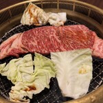 ソウル - 特選肉の盛り合わせのステーキ
