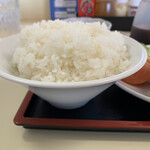 よしやす食堂 - ご飯大盛　大盛・特盛は8月中無料