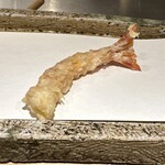 日本橋 蕎ノ字 - 車海老　塩