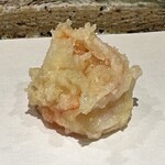 日本橋 蕎ノ字 - 車海老　背開き