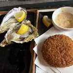 牡蛎処 桝政 - 生牡蠣、牡蠣クリームコロッケ