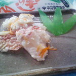 中井英策商店 - 皿にとり分けました　