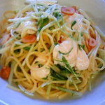 CUCINA PAPA - 鶏ささみと水菜のパスタ