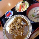 サンジェルマン - 料理写真:中華麺プラスカレー