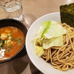 つけ麺 五ノ神製作所 - 味玉海老つけめん¥1150 並盛り
