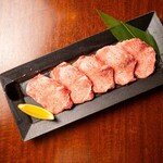 焼肉食堂こころ 檸檬堂 - 極み生タンスライス