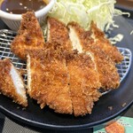 松のや - ささみかつは2本。