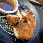 松のや - 味噌ダレ濃いです。