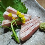 味の蔵どんつく - カサゴの刺身
