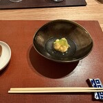 ITSUKU - 白子の天ぷらを柚子あんかけで