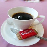 カフェテラス 銀木犀 - コーヒーとロータスのビスコフ