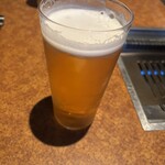 焼肉 京城園 - 生ビール～乾杯！！