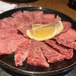 焼肉 京城園 - 和牛上ハラミ      上タン  