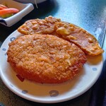 萬福来 - 揚げ物（コロッケ、南瓜）