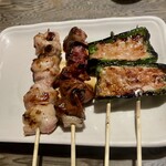 鳥一 - 盛り合わせのタレ