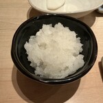 鳥しき - 大根おろし