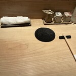 鳥しき - カウンターセット