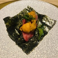 肉寿司 イタリアンバル 閂 心斎橋店 - 雲丹ドック