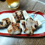 味の蔵どんつく - 南部地鶏の焼き鳥　ねぎま