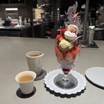 ASAKO IWAYANAGI FUKUOKA - パルフェビジュー ドゥノエルとペアリングのラベンダー京番茶