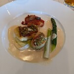 ホテル アゴーラ リージェンシー - 白身魚と帆立貝の香草パン粉焼き 白ワインソース
