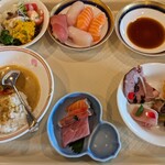 プラシャンティ - 盛りつけ完了例