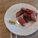 プラシャンティ - ライブキッチンのお肉