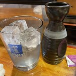 地頭鶏 綾 - いも焼酎は徳利できます。