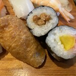 南天寿司 - いなりと細巻き