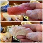 南天寿司 - 上  鮪
下  鯛