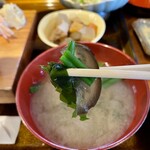 南天寿司 - 味噌汁の具
