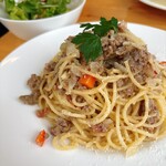 仲小路コーヒー&ワイン - パスタランチ（白いボロネーゼ）※期間限定
