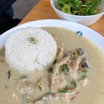 仲小路コーヒー&ワイン - グリーンカレー