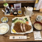 福よし - カツ断面の写真