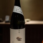 寿司つばさ - 冷酒　森鳩　雄町