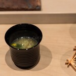 寿司つばさ - 味噌汁