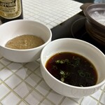 岩津屋 - タレ追加で両方