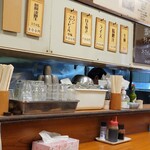 フクノヤ - カウンター周辺♪