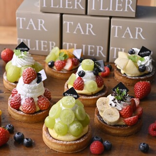 旬のフルーツを贅沢に使ったフルーツタルト専門店！