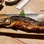吟醸マグロ - トロさばの炙り焼き