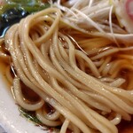 鳥人 - 麺の感じ