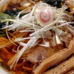 鳥人 - しょうゆに白ネギアップ