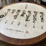 いせのじょう - トッピングメニュー2025.01