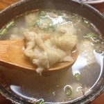 Juuhachidaime Toriya Seibei - 鶏皮塩煮込み