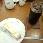 ヒロコーヒー - ケーキセット