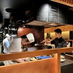 肉和食 月火水木金土日 - カウンターより